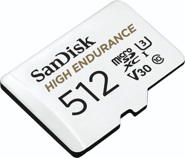Produktbild SanDisk High Endurance (512 GB, microSDXC, U3, UHS-I)