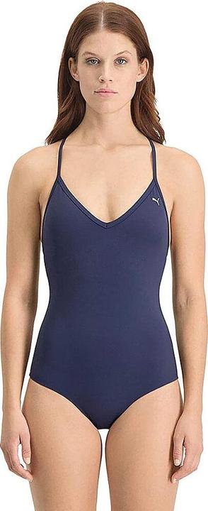 Puma Swim Women V-Neck Crossback Swimsuit 1p