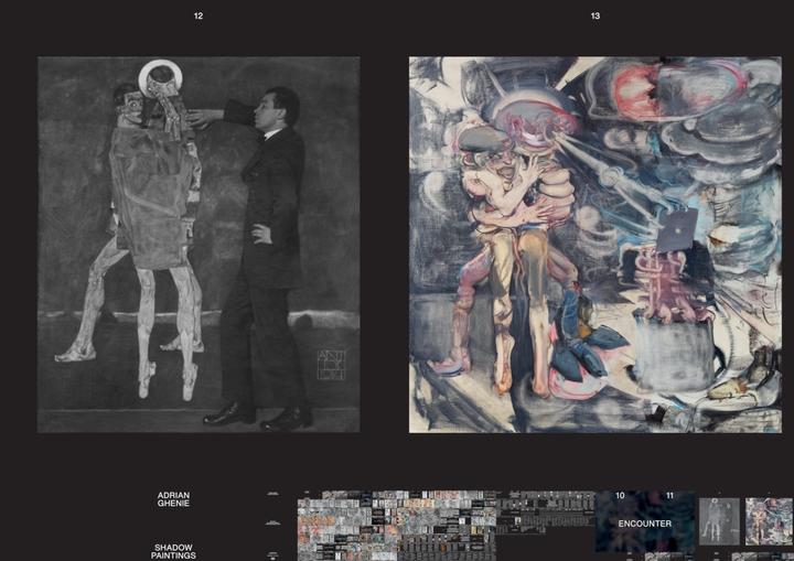 Actual product image Egon Schiele - Adrian Ghenie. Shadow Paintings (English, Klaus Albrecht Schröder, Egon Schiele, Adrian Ghenie, 2024)
