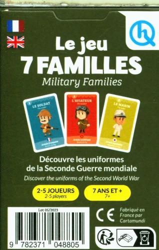 Image du produit Le jeu 7 familles : seconde guerre mondiale (Français, Collectif, 2023)