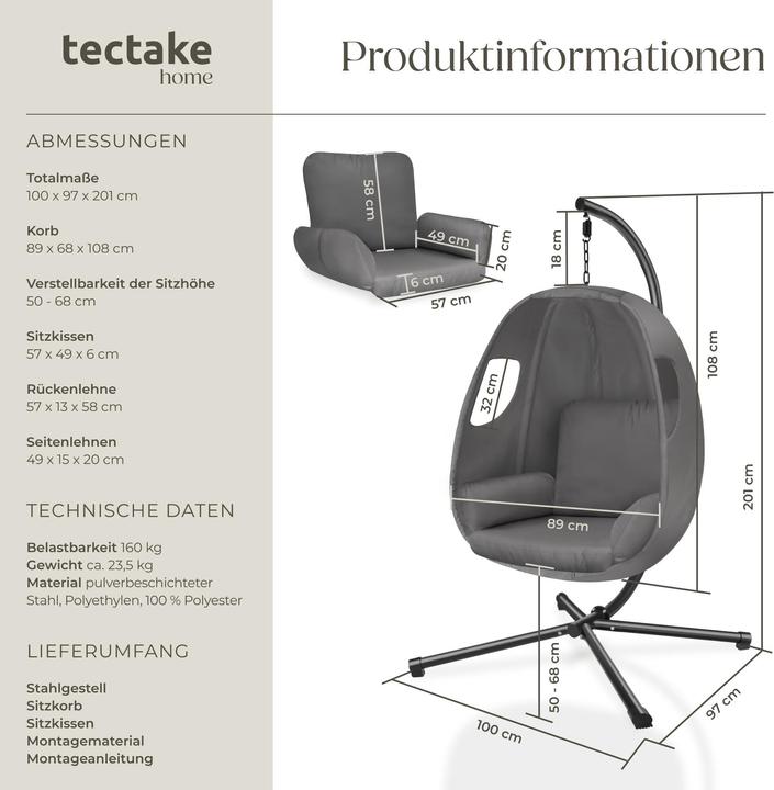 Produktbild tectake Anika (160 kg)