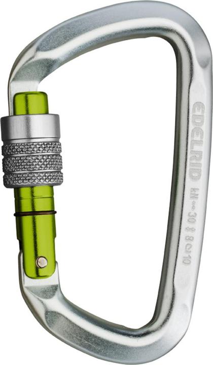 Image du produit Edelrid Mousqueton D-Classic 3000 Screw avec fermeture Keylock