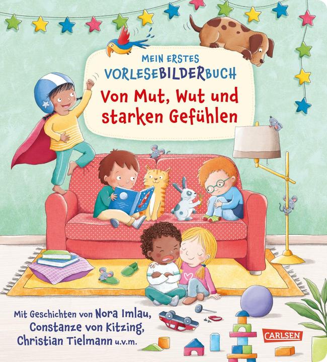 Actual product image Mein erstes Vorlese-Bilder-Buch: Von Mut, Wut und starken Gefühlen (German)