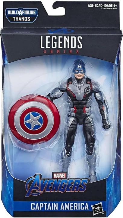 Image du produit Hasbro Avengers Endgame Marvel Legends Thanos Series Captain America Action Figure (Endgame)
