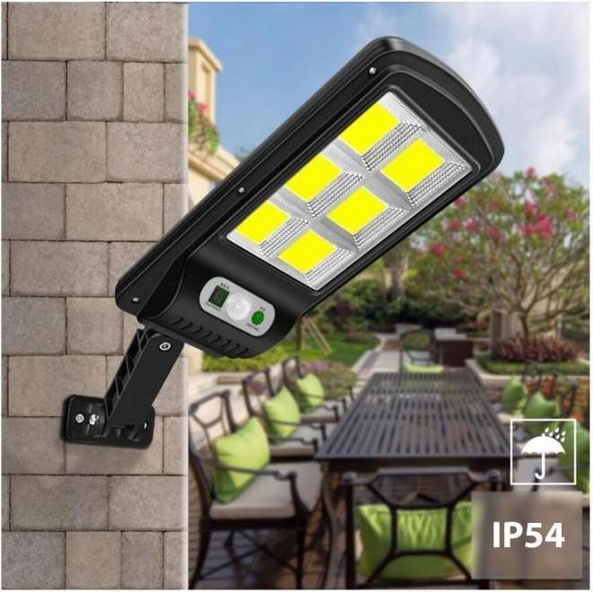 Actual product image Maclean MCE446 Solar street light with motion and twilight sensor, IP54, 4 W, 400 lumen, 6500 K, Farb (400 lm, IP54)