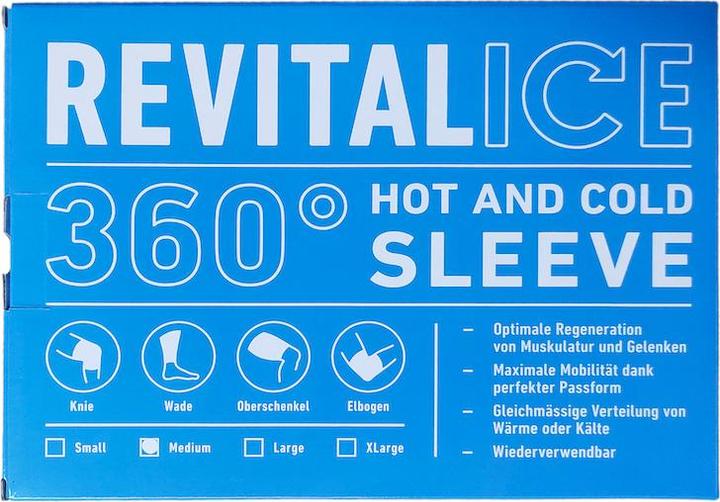 Image du produit Revitalice Ice Sleeve, Pacchetto di raffreddamento portatile per la caviglia, L