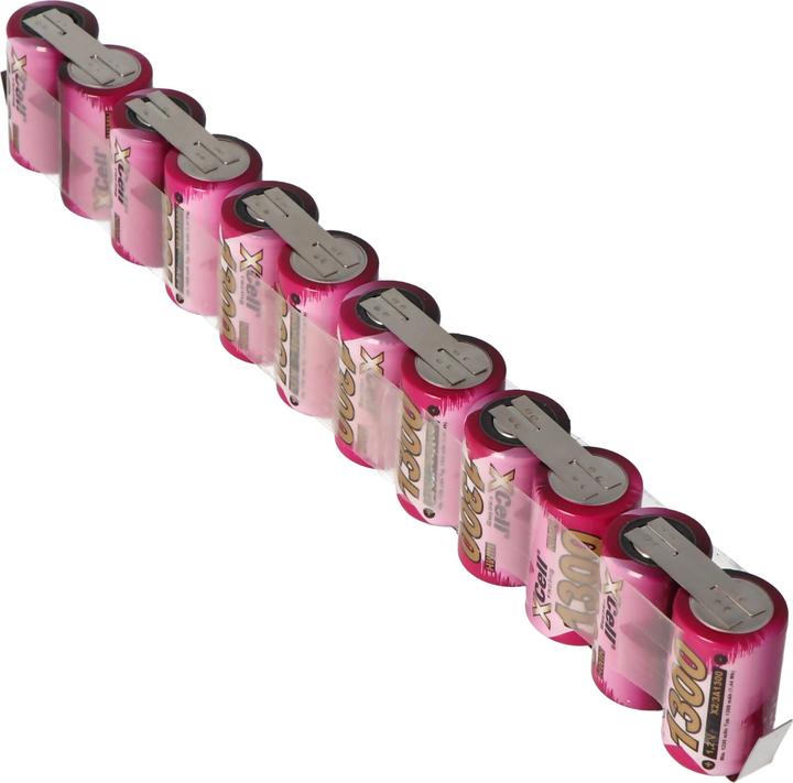Immagine prodotto AccuCell Akku bestehend aus 12 2/3A (14.40 V, 1300 mAh)