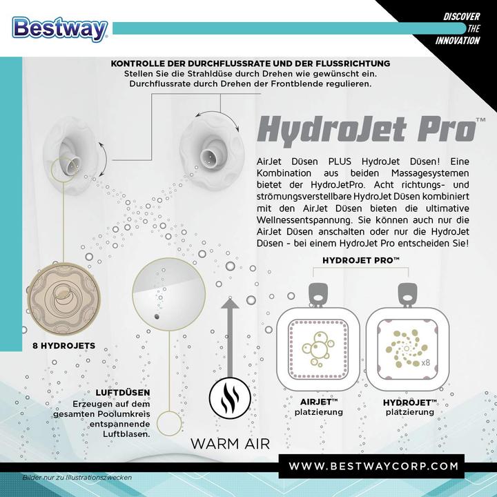 Produktbild Bestway Lay-Z-Spa Maldives HydroJet Pro (7 Pers.)