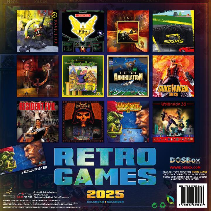 Produktbild Retro Games 2025 (Kein Einband, Deutsch)