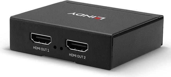 Actual product image Lindy HDMI splitter