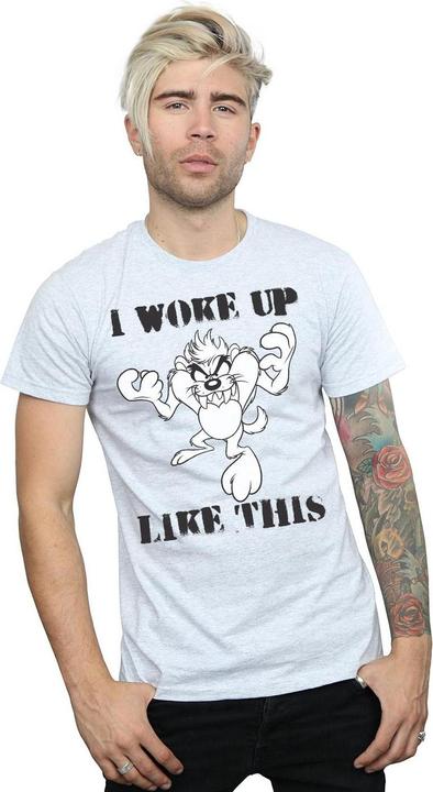 Actual product image Looney Tunes Mens Taz I Woke Up Like This T-Shirt (XXL)