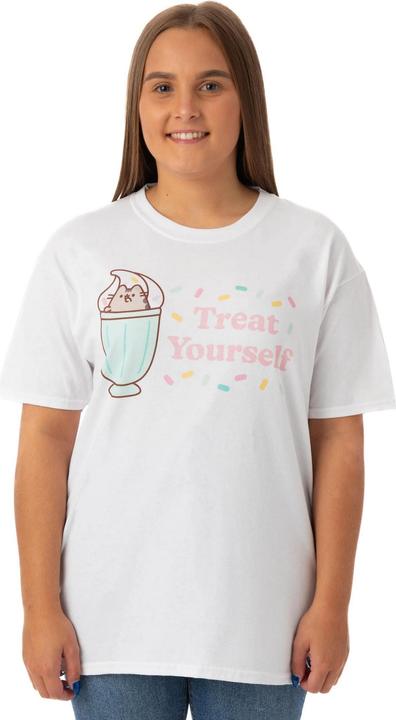 Image du produit Pusheen - T-shirt TREAT YOURSELF - Femme (S)
