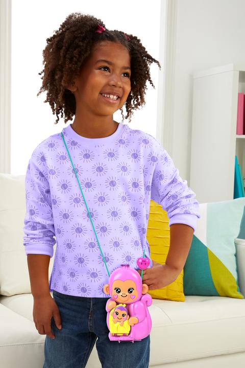 Immagine prodotto Polly Pocket Set da gioco scimmia mamma e bambino