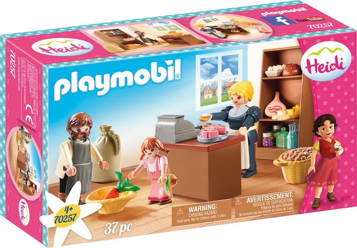 Playmobil Negozio di paese della famiglia Keller (70257, Playmobil Heidi)