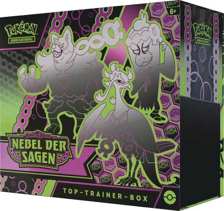 Actual product image Pokémon POK Karmesin & Purpur 06.5 Top-Trainer Box (German, Elite / Top Trainer Box)