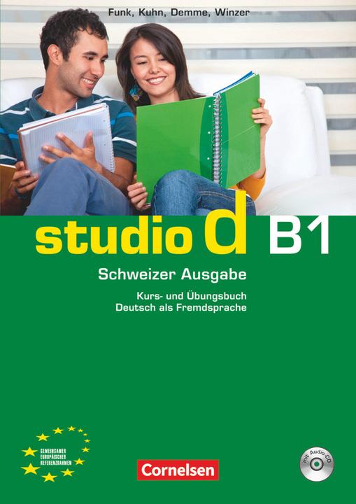 Produktbild studio d B1. Schweizer Ausgabe. Kurs- und Übungsbuch (Deutsch, Hermann Funk, 2011)