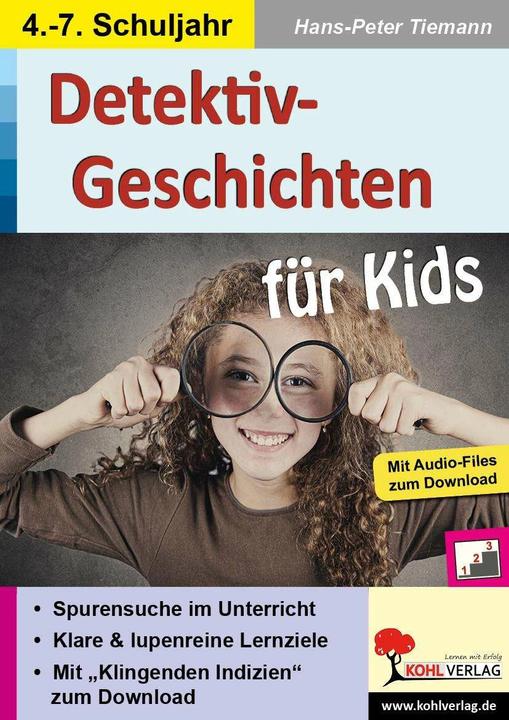 Actual product image Detektiv-Geschichten für Kids (German, Hans-Peter Tiemann, 2022)