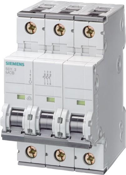 Immagine prodotto Siemens Interruttore automatico 15kA 3 poli C20