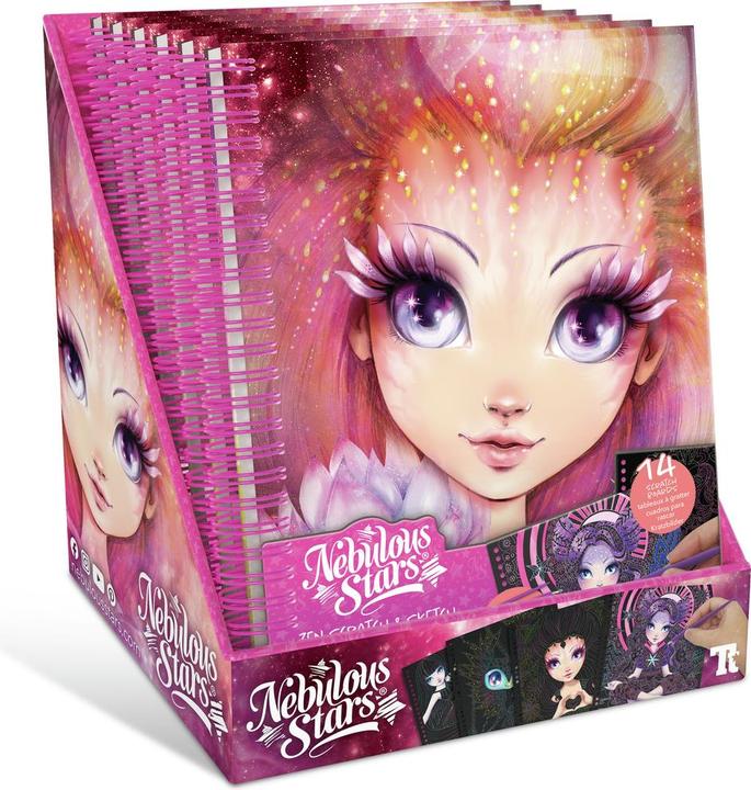 Image du produit Nebulous Stars L'art du grattage et du dessin zen