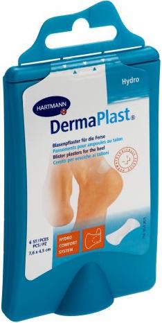 DermaPlast Derma Plast Blasenpflaster für die Ferse 7,6 x 4,5 cm (6 x)
