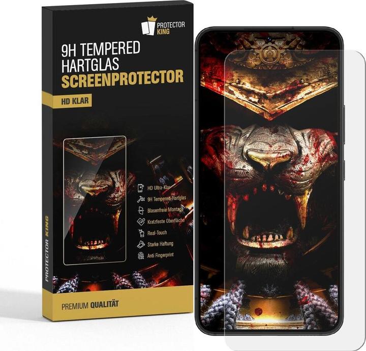 Produktbild Protectorking 1x echtes Tempered 9H Panzerhartglas 3D KLAR (1 Stück, Samsung Galaxy A54 5G)