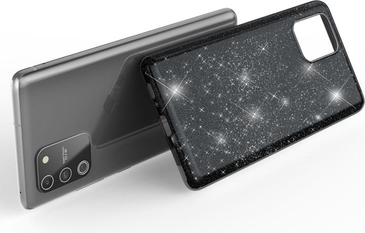 Actual product image Nalia Glitter cover (Samsung Galaxy S10 Lite)