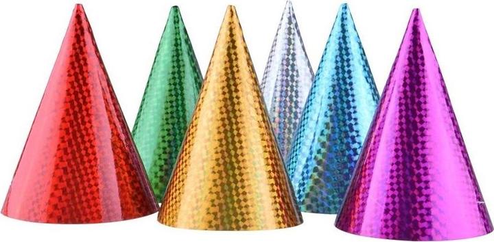 Produktbild Arpex Holografischer Hut 16 cm MIX