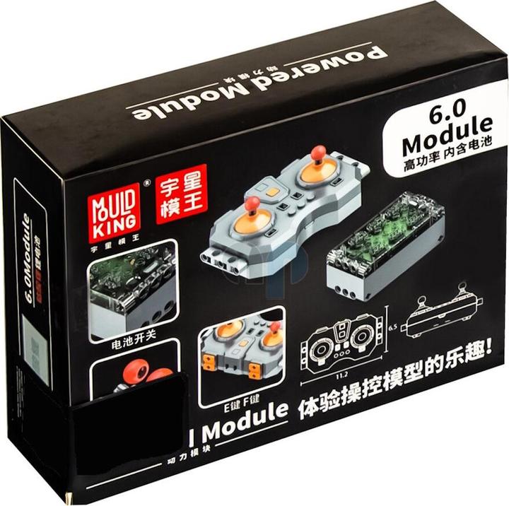 Produktbild Mould King 6.0 Empfänger - Akkubox mit analog Fernbedienung