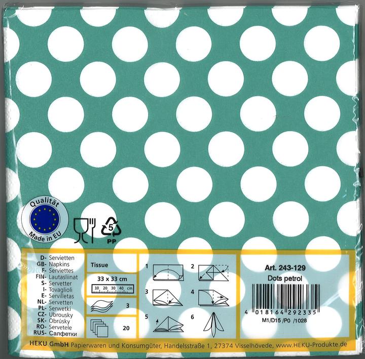 Produktbild Heku Servietten Dots