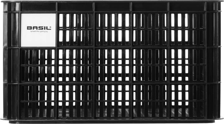 Image du produit Basil bike box L 40L, plastique recyclé, noir (40 l)