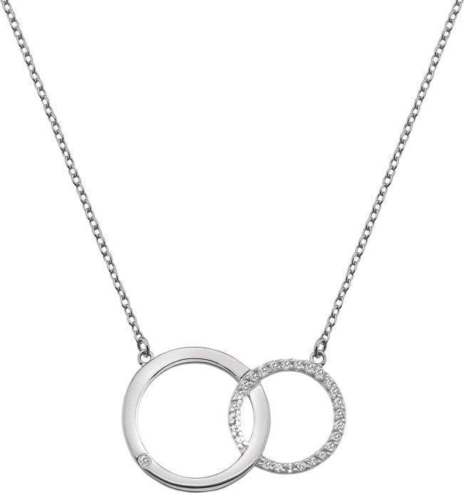 Hot Diamonds Striking Circle Halskette (Silber 925, 40 - 45 cm)