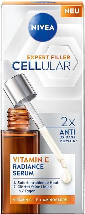 Actual product image NIVEA Cellular Expert Filler Vitamin C Radiance Serum (30 ml)
