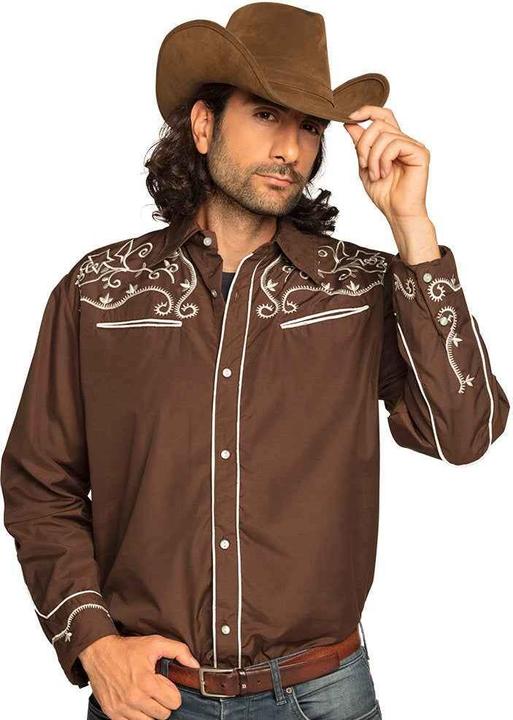 Produktbild Boland Hemd Western braun Grösse XL (XL)