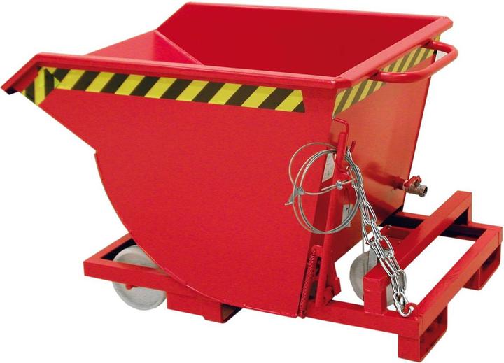 Immagine prodotto eurokraft pro Contenitore ribaltabile per trucioli, con ruote in poliammide (300 l)