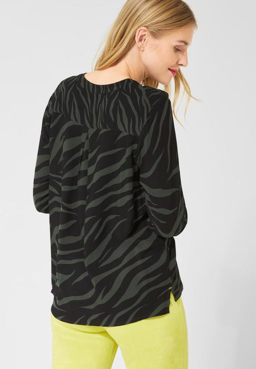 Immagine prodotto Street One Bluse mit Zebramuster (38)