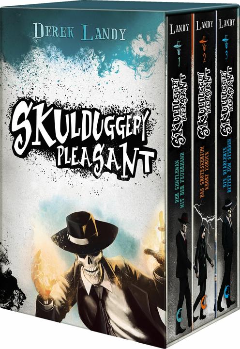 Produktbild Skulduggery Pleasant, Bände 1-3 (Deutsch, Derek Landy, 2017)
