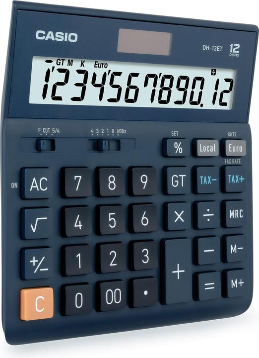 Produktbild Casio Taschenrechner CS-DH-12ET (Batterien)