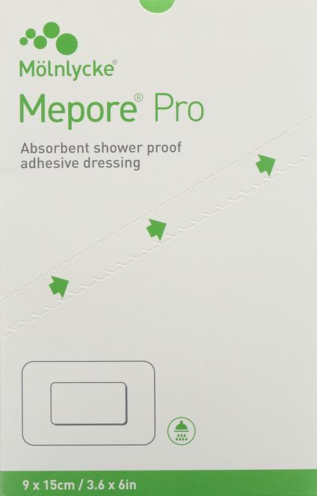 Image du produit Mepore Par pansement 15x9cm Coussinet 9x5cm stérile (40 x)