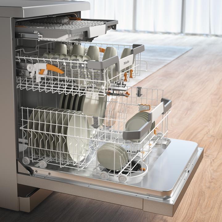 Produktbild Miele G 7130 SC Front AutoDos Stand-Geschirrspüler CleanSteel Front 12337820