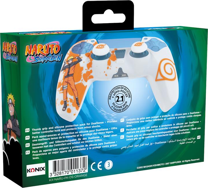 Actual product image Konix Naruto DualSense Skin (PS5)