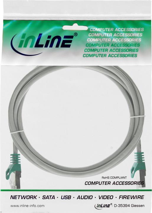 Actual product image InLine Crossover patch cable (S/FTP, CAT5e, 3 m)