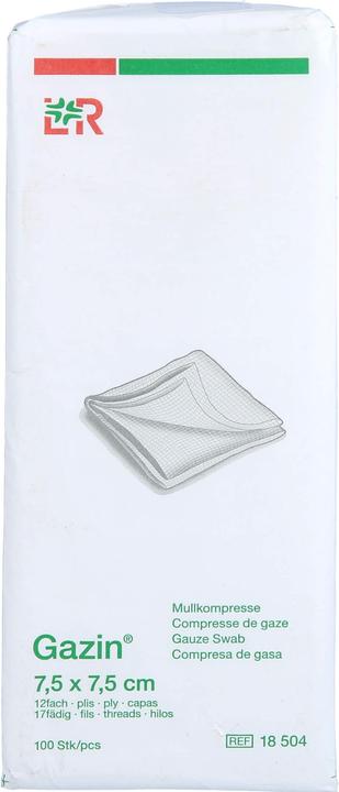 Immagine prodotto Gazin Mullkompressen 7.5x7.5cm 12-fach unsteril