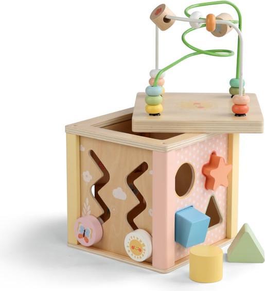 Produktbild Besttoy Holz Activity Würfel - Nature