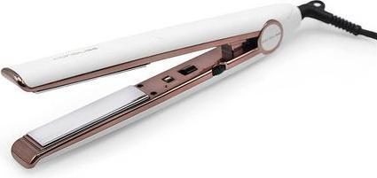 Corioliss C1 Professional Titanium Hair Straightener for Women with Soft Touch White Copper Finish - UK Plug