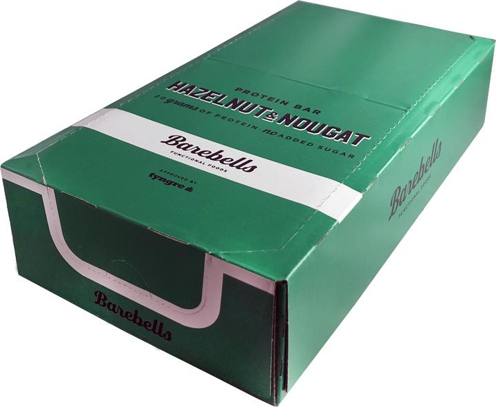 Image du produit Barebells Protein Bar (Hazelnut Nougat, 12 pcs, 660 g)