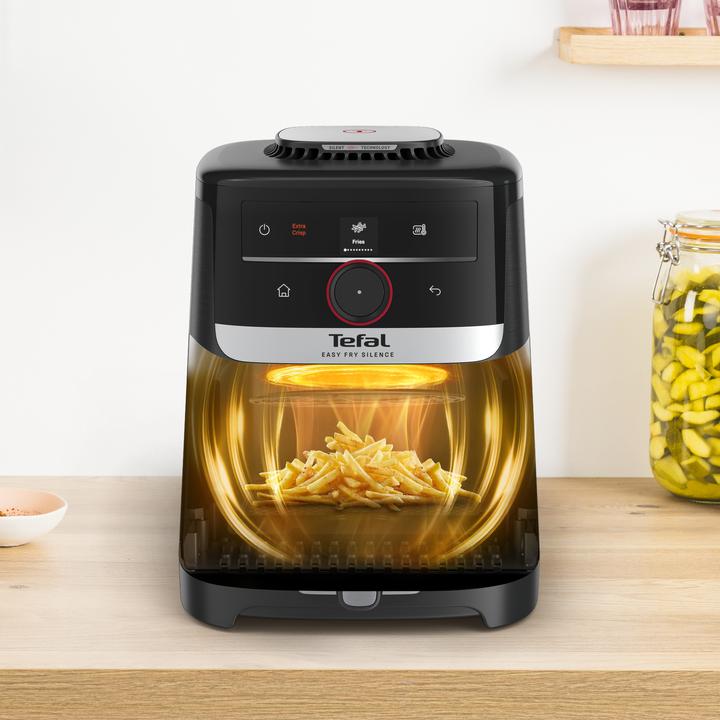 Actual product image Tefal Easy Fry Smart & Silence EY5728 - Stille Airfryer XL - Tot 6 personen - 5 L (EY5728E0) (EU plug)