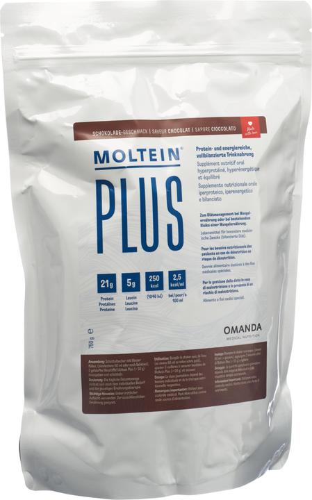 Actual product image Moltein Plus 2.5 Schokolade (750g) (1 Piece, Powder, 750 g)