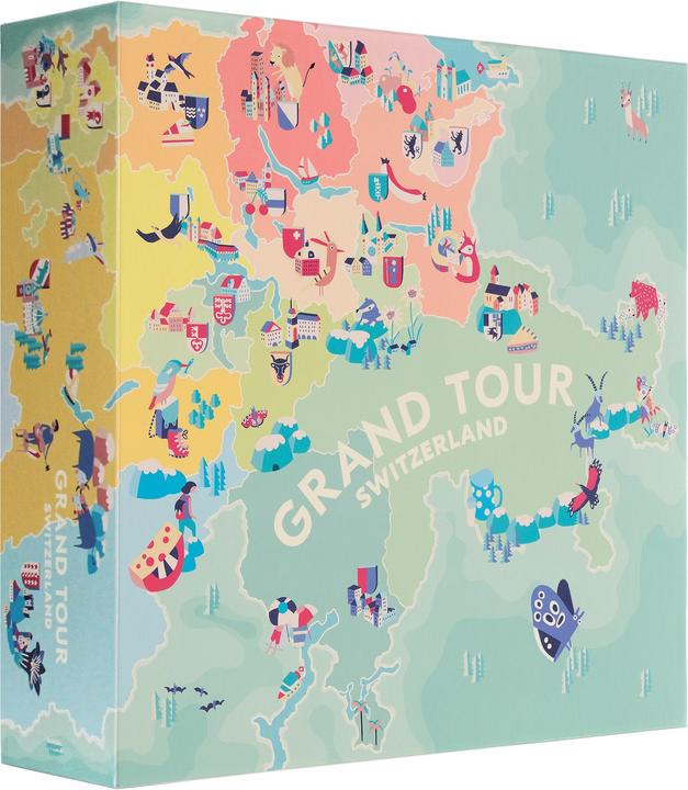 Actual product image Helvetiq Grand Tour Switzerland (German, French, Italian, English)