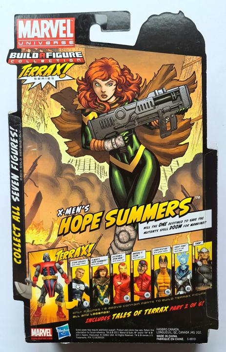 Image du produit Hasbro Marvel Legends Terrax! Series Figurine 2011 X-Men's Hope Summers