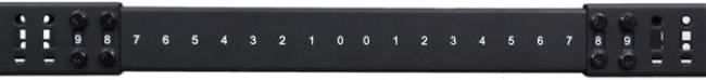 Actual product image StarTech 12u Server Rack - Open Frame (12 RU, 19 inch rack)